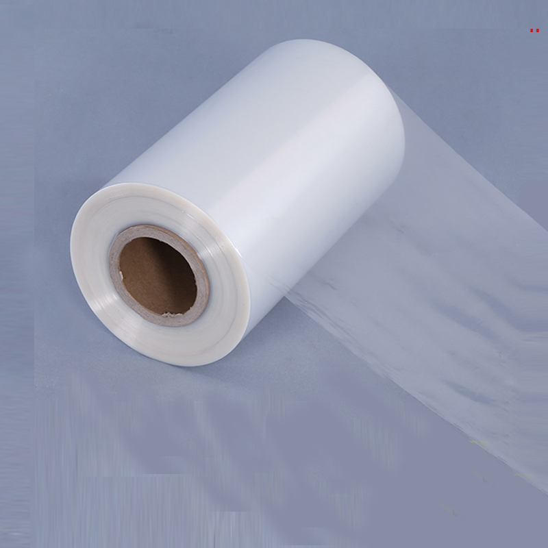 POF Heat shrinkable film reel double-deckTubular coil transparent Fold in half Packaging Wrap plastic bag food Daily necessities