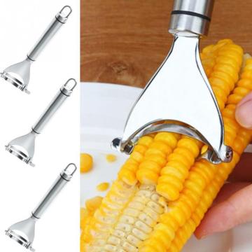 NEW Blade Peeler Corn Peeler Stainless Steel Tool Cob Peeler Corn Manual Stripper Kernel Kitchen Cutter Corn Cob Strippe