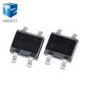 GREATZT 10pcs 600V 0.5A SOP-4 SMD rectifier diode bridge mb6s