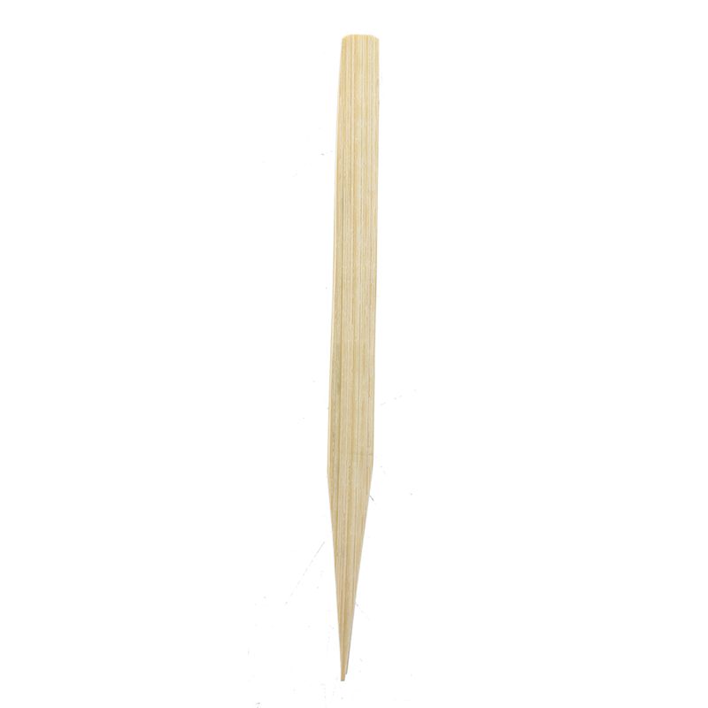 Textured Bamboo Kongfu Tea Utensil Tweezers 14.5cm Wood Color