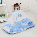 ALWAYSME 110x60x38CM And 75x45x40 CM 0.32Kg Portable Foldable Baby Kids Bed Crib Mat Pad Cover With Mosquito Net Spring Summer