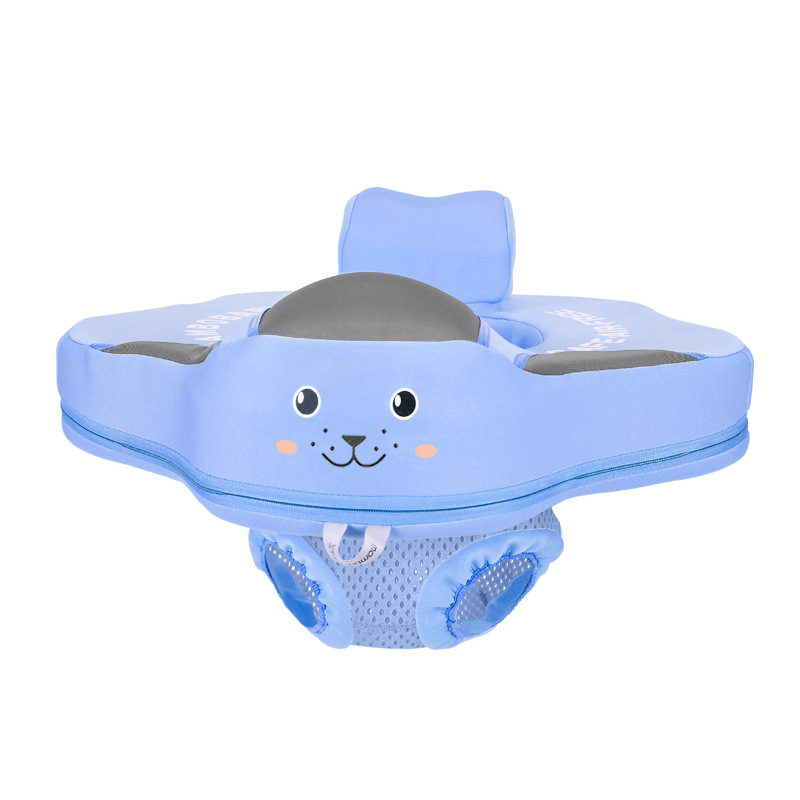 Inflatable baby swimming ring anti-turning ring collar baby underarm 0-6 years old free swimming ring children