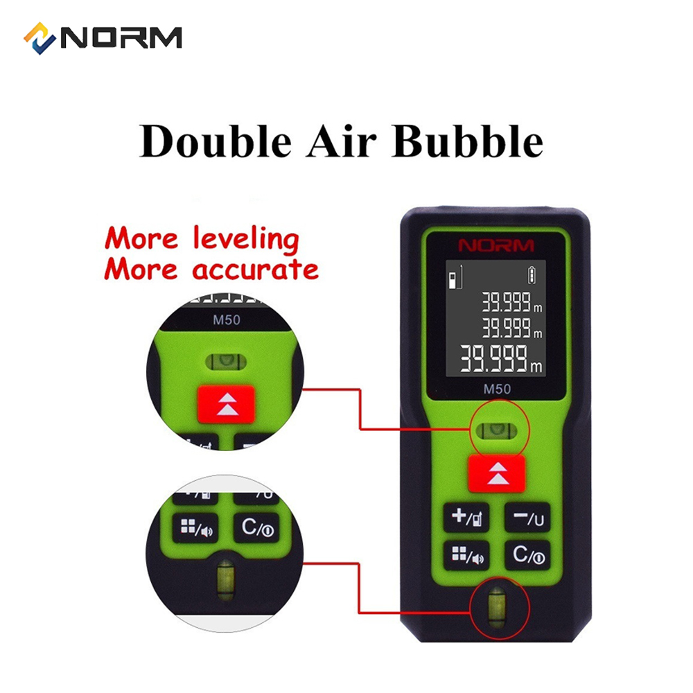 Norm 100M 70M 50M Laser Rangefinder Laser Distance Meter Laser Digital Electronic Tape Measures