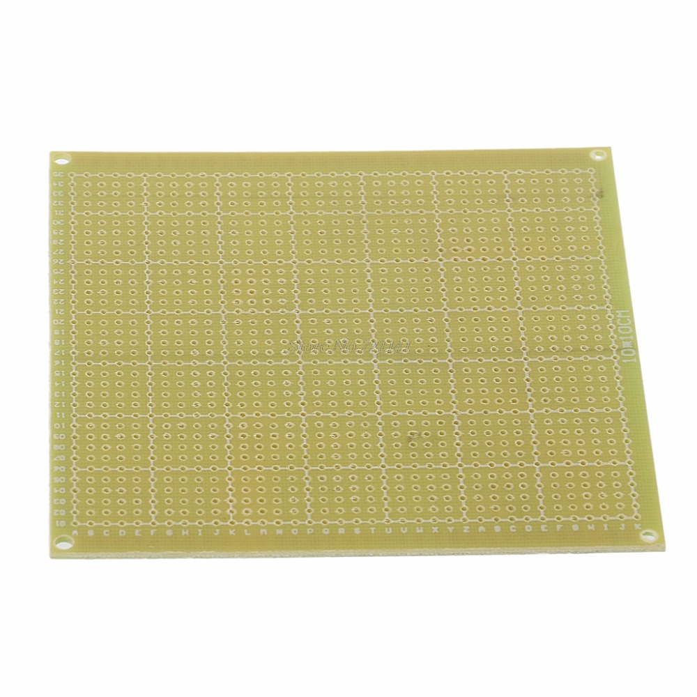 10x10cm Single Side Prototype PCB Tinned DIY Universal FR4 Printed Circuit Board Dropship