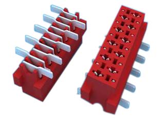 MFCM01 -XXXXX1.27mm Micro Match Socket 180° SMT