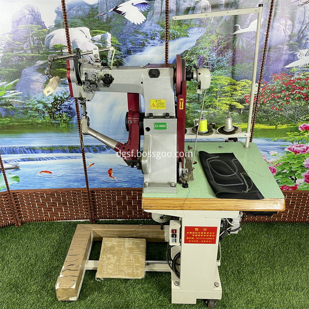 Shoe Upper And Sole Double Needle Sewing Machine 2 Jpg