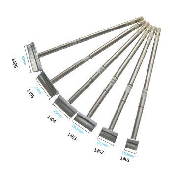 Gudhep T12 Welding Tips 14 Spatula Type T12-1401 1402 1403 1404 1405 1406 for FX951 FX950 Soldering Station