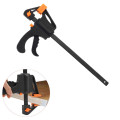 6/8/10/12 Inch Wood Working Bar Release Squeeze Hand Tool F Clamp Grip Ratchet More-nimble Version Hardened Steel Bar no Rust