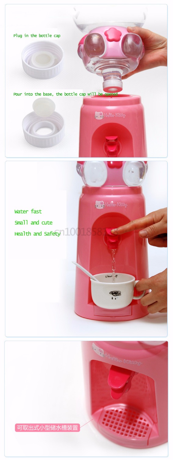 JZ50,8 Cups Water Capacity for One Day Portable Cute Water Dispenser Mini Fountain Cartoon Water Dispenser for Adult Children