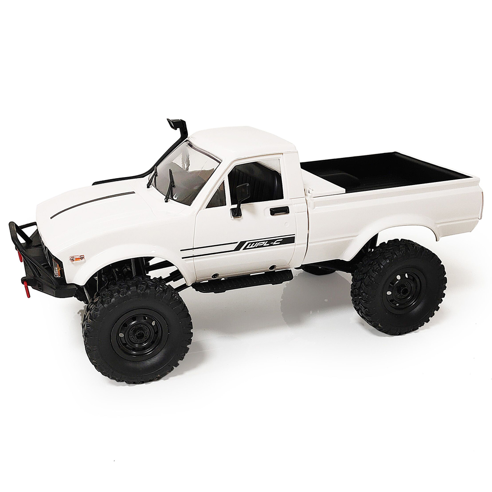 WPL C24 RC Car 1:16 2.4Ghz 4WD Climbing Crawler Radio Control Car RC Vehicles Full Proportional Control Kit Model Toys for Kids