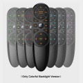 Q6 Pro Voice Remote Control 7 Colors Backlit Gyroscope IR Learning 2.4G Wireless Air Mouse Smart Remote Control For X96MAX TVBOX