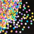 20g/lot Star Polymer Hot Soft Clay Sprinkles Colorful for DIY Crafts plastic klei Tiny Cute Mud Particles Yellow