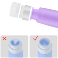 8Pcs/Set Travel Bottle Set Refillable Silicone Empty Cosmetic Face Cream Lotion Cosmetic Bottle Shampoo Soap Bottle Container