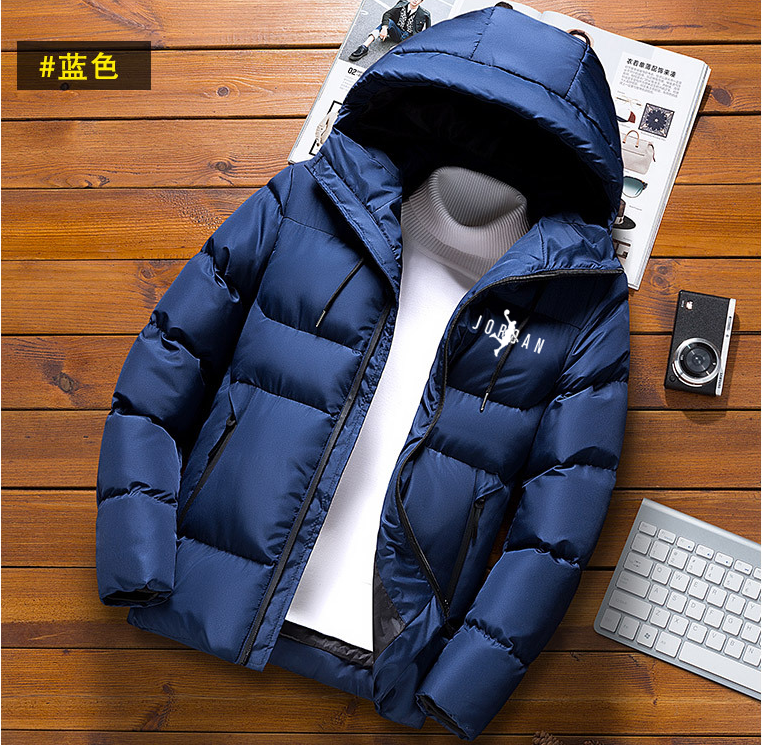 2020 men's Parka casual brand men's winter extra warm and slim casual zipper jacket printed down jacket plus size s-4xl