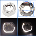 Angel Eyes Shrouds For Bi-Xenon Projector Lens 2.5 WST Lens Mask Covers Bezels Headlight Lenses Car Accessories Retrofit DIY