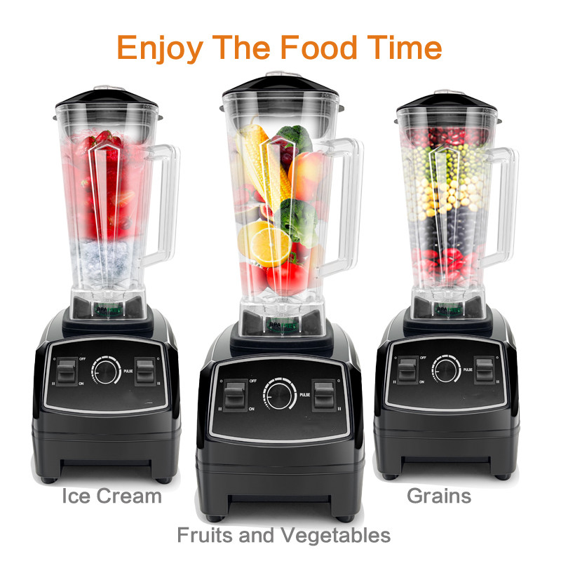 2200W Heavy Duty Commercial Grade Automatic Timer Blenders Mixer Juicer Fruit Food Processor Ice Smoothies Machine 2L Jar