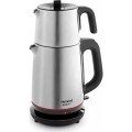 Homend 1711 Royaltea 2000W Steel Electric Teapot | turkish tea | tea machine | water heater | teapot | hot tea
