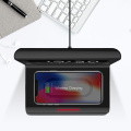 3 In 1 Fast Wireless Charger Dock Station Clock Function For IPhone 11 X XR XS Samsung Mobile Phone Charging Holder Phone Stand