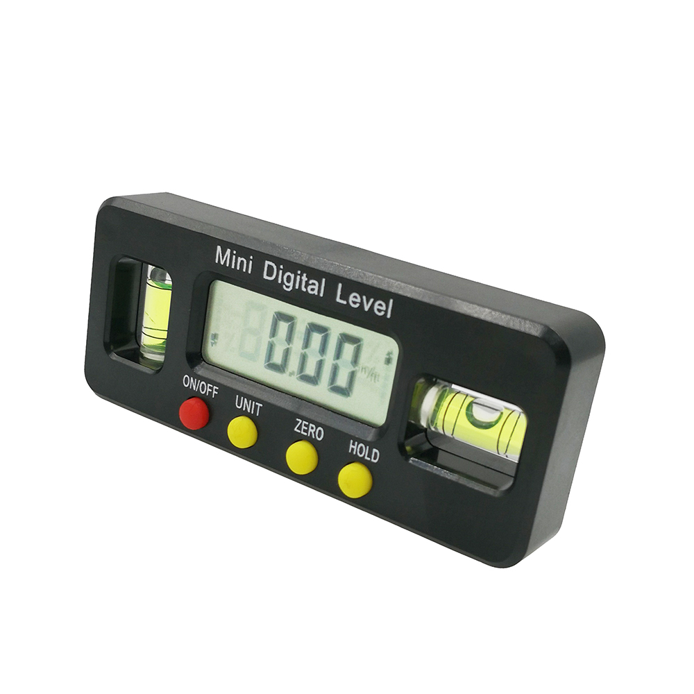 100mm digital protractor Angle Finder inclinometer electronic level box with magnetics angle measuring carpenter tool