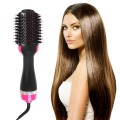 Drop Ship Electric Heating Hair Straight Curler Pro Salon Hair Brush One Step Dry/Wet Two Using Hair Care Comb EU/US/UK Plug