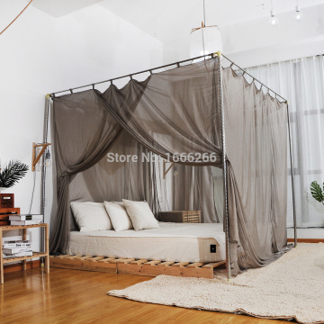 Drop Shipping link EMF Shielding Canopy Anti Radiation Mosquito Net with Earthing 100% Silver Fiber