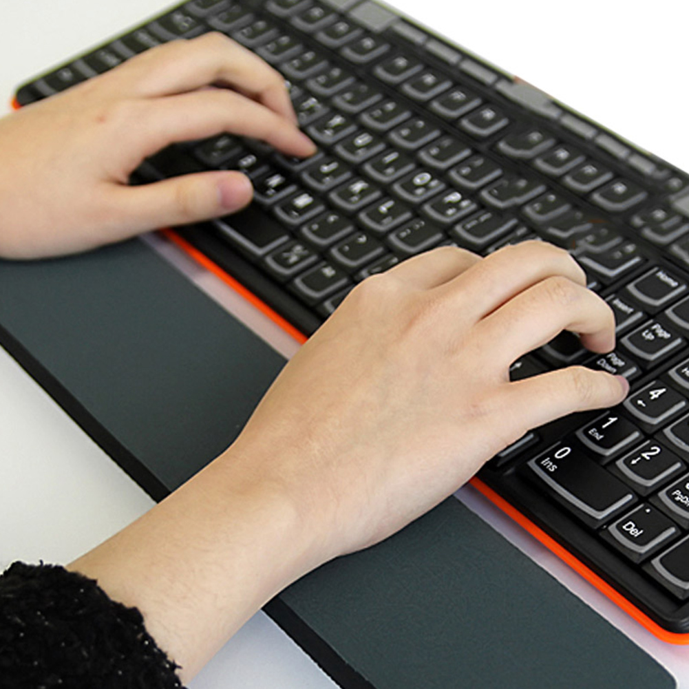 Home Soft Wrist Rest Computer Ergonomic Design Armrest Office Gaming Anti Slip Pad For Keyboards Desktop Accessory Neoprene