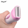 Rechargeable Electric Women Lady Epilator Waterproof Mini Shaver Underarm Bikini Trimmer Razor Facial Body Hair Remover Device