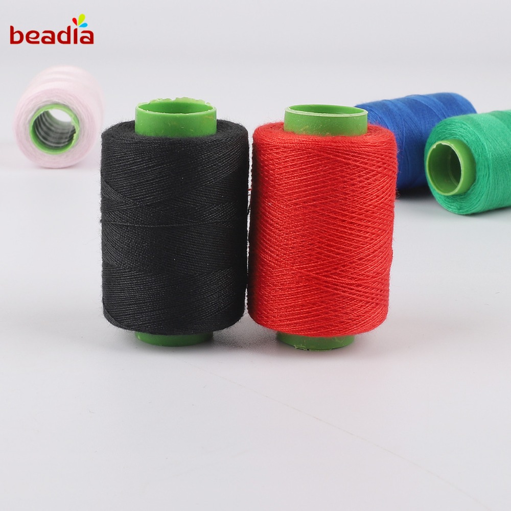 300M High Tenacity Sewing threads Machine Embroidery Thread Polyester Craft Patch Steering-wheel Supplies