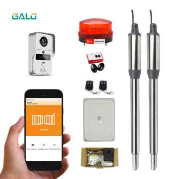 GALO Inward and Outward Automatic Swing Gate DOOR Opener Operator kits phone Video doorbell wifi controller Optional