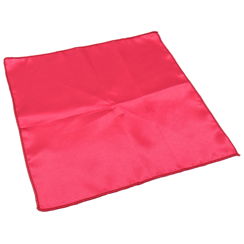 50pcs/lot Table Napkin 30cm Square Satin Fabric Pocket Handkerchief Cloth for Wedding Decoration Event Party Hotel home Supplies