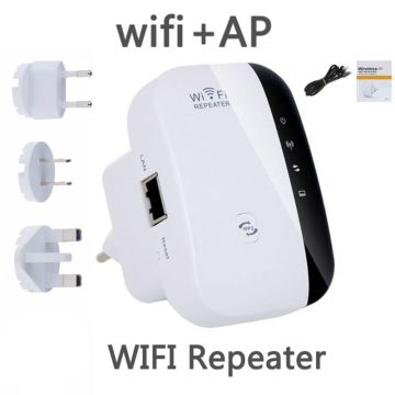 Mini WiFi Repeater US UK EU Plug Range Extender Wireless 300Mbps Access Point 2.4GHz High Speed Network Extend Signal Area X6HA