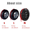 1pc/4Pcs Spare Tire Cover Case Polyester Winter and Summer Car Tire Storage Bags Auto Tyre Accessories Vehicle Wheel Protector
