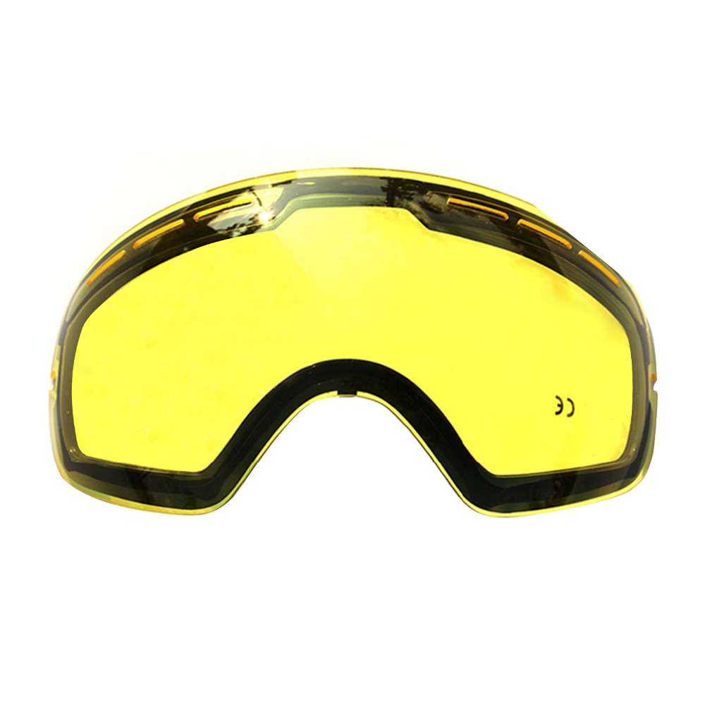 COPOZZ Double glare lenses Ski goggles Polarized professional ski glasses can be used in conjunction with other glasses