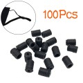 100pcs Cord Locks Toggles For Drawstrings Elastic Cord Adjuster Non Slip Stopper Multi Functional cord String stopper Convinient