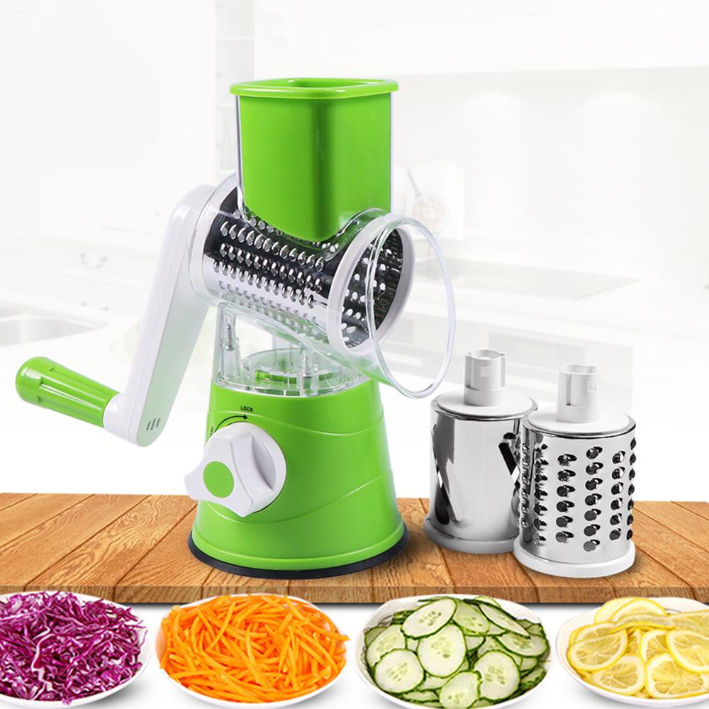 Manual Vegetable Cutter Slicer Multifunctional Slicer Potato Cheese Kitchen Gadgets Chopper Blades Kitchen Accessories