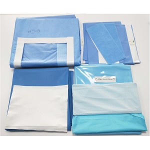 Medical Disposable Surgical Drape U Split Hip Drape