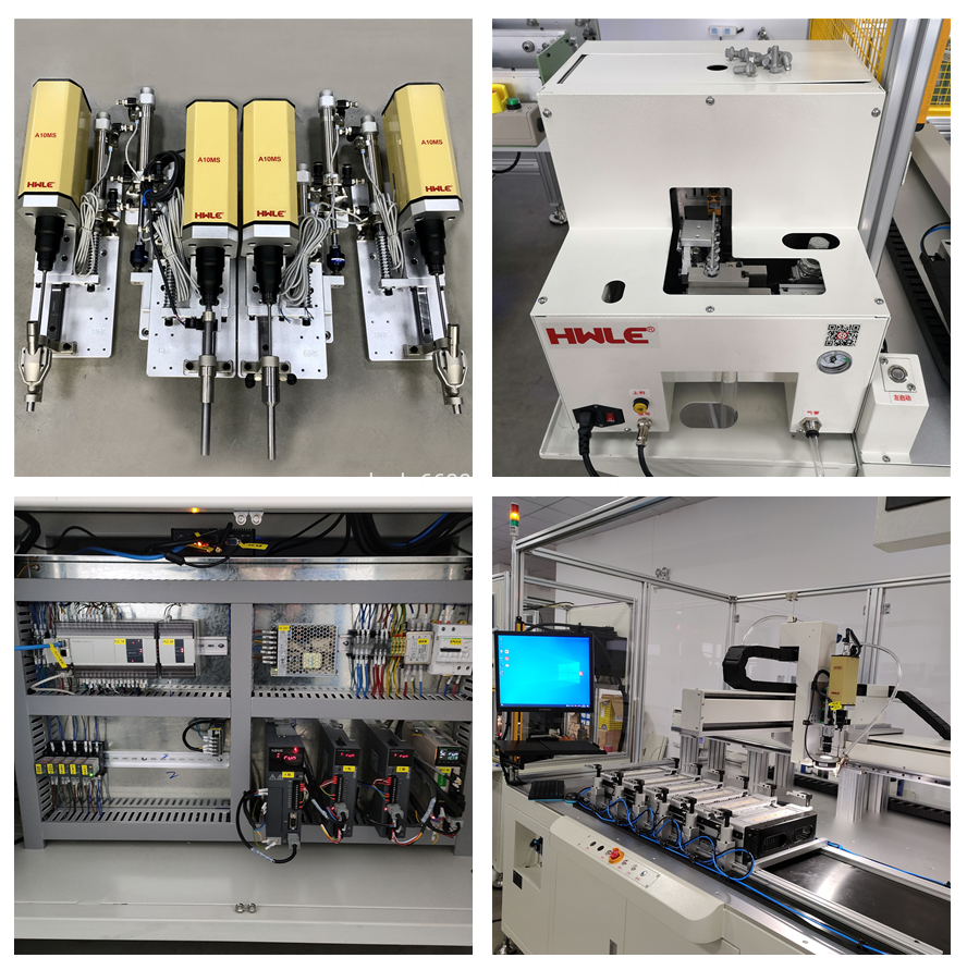 6 Axis Back To Back Automatic Screw Fastener Machine