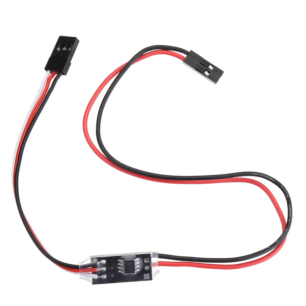 2PCS 2.7A 1S Dual Way Micro Brushed ESC 3.3-6V Winch Reversing with Overheat Out of Control Protection for RC Car Micro Airplane