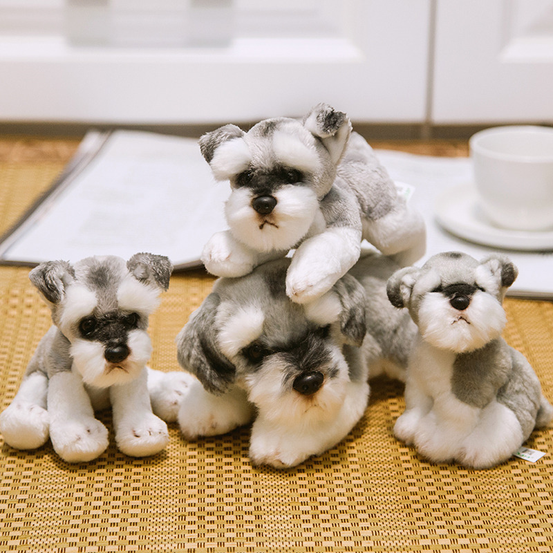 High Quality Simulation Bichon Frise Dog Plush toy Stuffed Korea Lifelike Pomeranian Dog puppy Toys Home Decor Kids brithday
