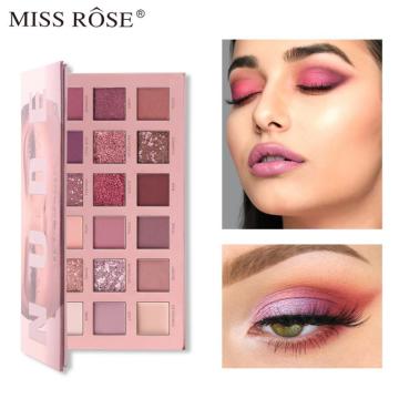 18 Color Desert Rose Eyeshadow Palette Matte Pearlescent Glitter Makeup Pigment Party Date Smoky Daily Eye Shadow Cosmetic TSLM1