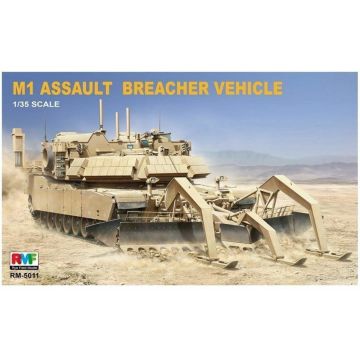 RYE FIELD MODEL RM 5011 MODELLINO M1 ASSAULT BREACHER VEHICLE MODEL KIT