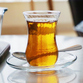 LAV Exquisite Grid Pattern Turkey Black Tea Cup Saucer Sets Turkish Coffee ESPRESSO SHOT Glass Scented Tea Drinking Mug Teacups