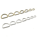 10pcs 100pcs Metal Non-Welded D Ring Adjustable Buckle For Backpacks Straps shoes Bags Cat Dog Collar Dee Buckles DIY Accessorie