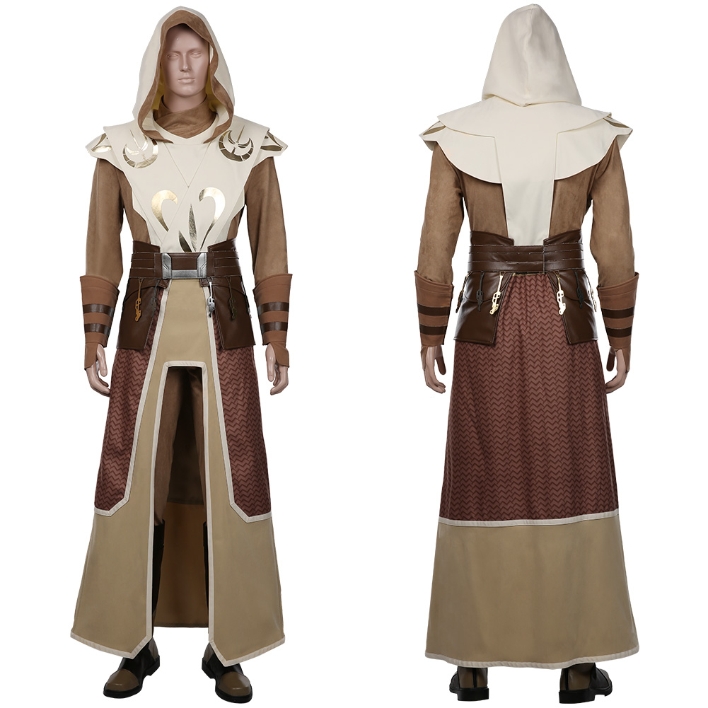 Star Cosplay Wars The Clone Wars Jedi Temple Guard Cosplay Costume Outfits Uniform Coat+Pant Halloween Carnival Suit