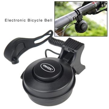 Electric Bike Horn USB Black Charging Electronic Bicycle Bell Riding Equipment Accessories Universal For Various Types Of Bikes