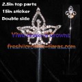 Queen Crystal Pageant Scepters