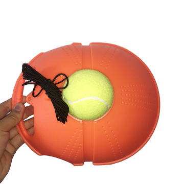 Heavy Duty Tennis Training Aids Base With Elastic Rope Ball Practice Self-Duty Rebound Tennis Trainer Partner Sparring Device