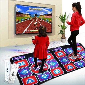 Original Kl English Menu 11 Mm Thickness Double Dance Pad Non-slip Pad Yoga Mat + 2 Remote Controller Sense Game For Pc & Tv #3