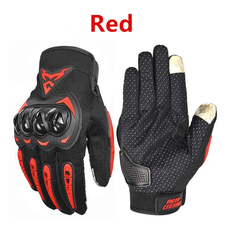 Motorcycle Riding gloves anti-fall Gloves touch screen summer racing gloves Drop Resistance Men's Electric Gloves