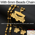 With 6mm Beads Chain